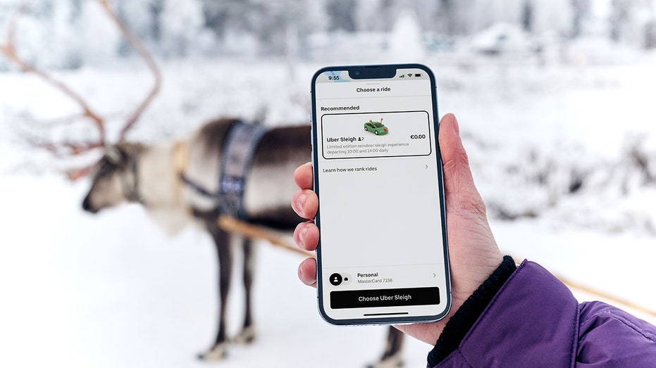 uber sleigh rides finland