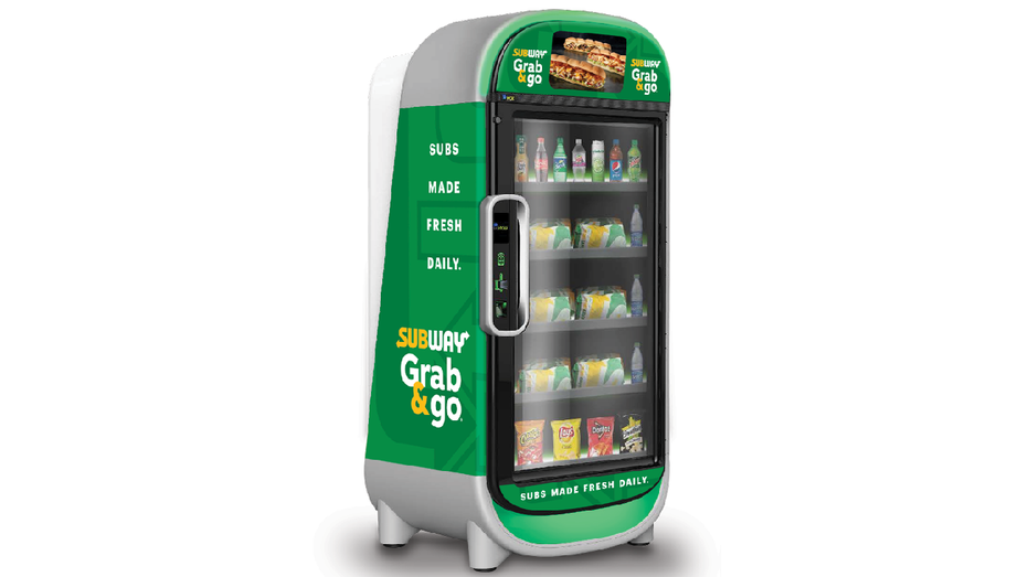 Subway 'Grab and Go' Sandwich Vending Machine by Vicki