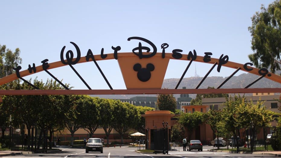 gate at Disney Studios in California