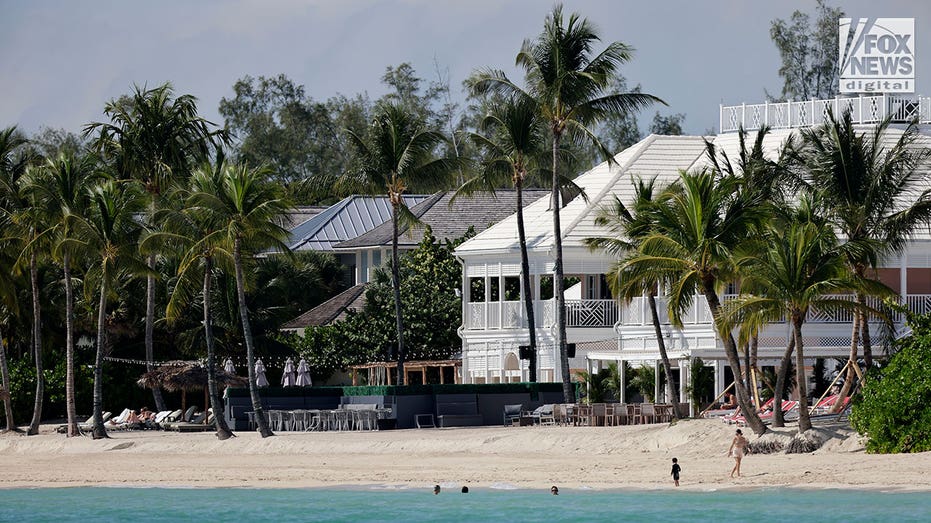 Beach in Nassau, Bahamas