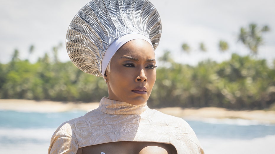 Angela Bassett as Queen Ramonda in "Black Panther: Wakanda Forever"