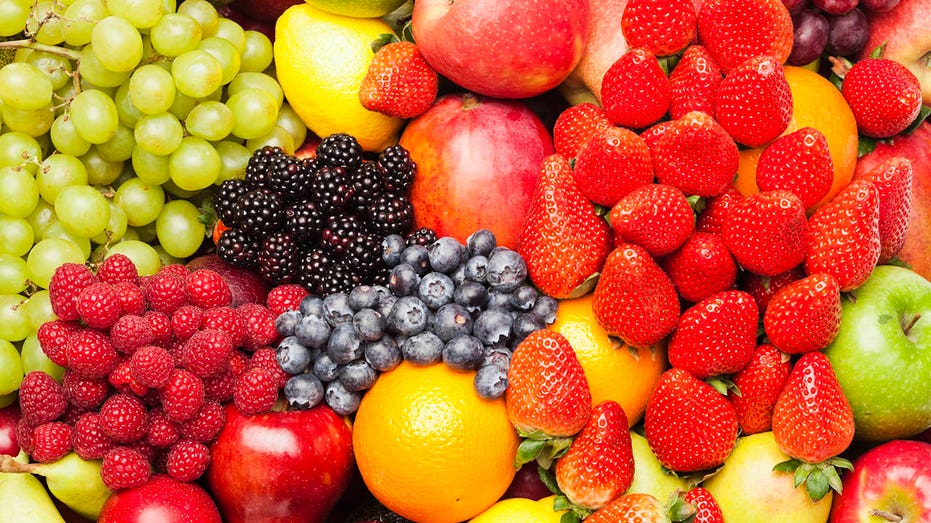 Variety of fruits