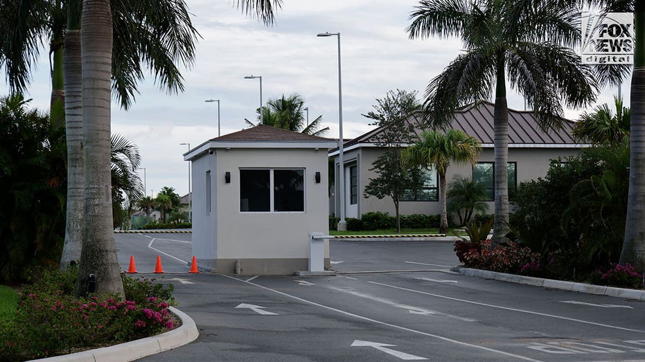 Guardhouse outside FTX hq