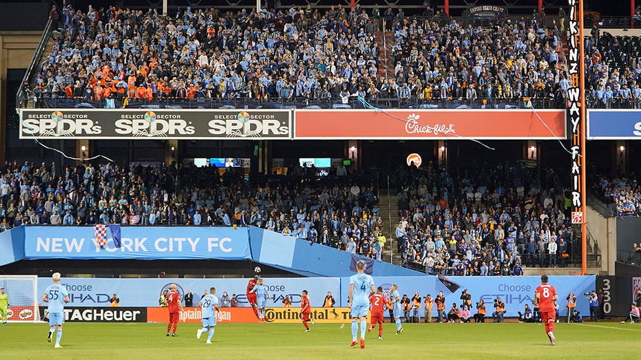 NYCFC game at Citi Field