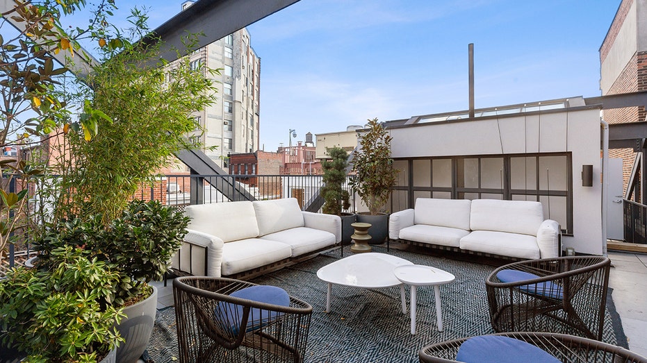 Roof terrace