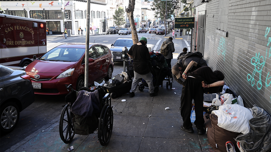 Daklozen in San Francisco