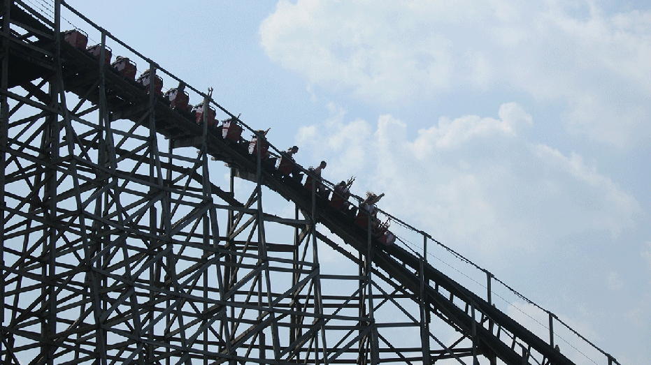 Wildcat roller coaster at Hershey Park