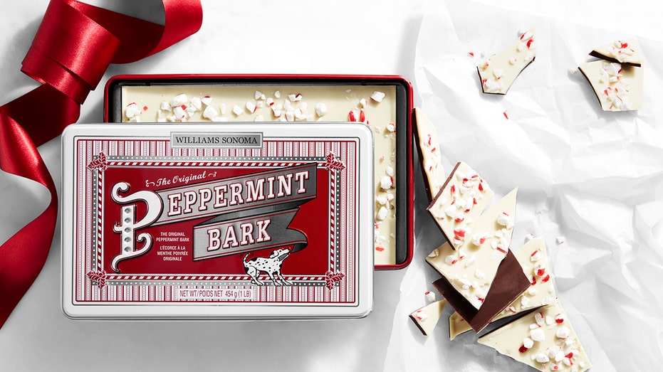 Peppermint bark