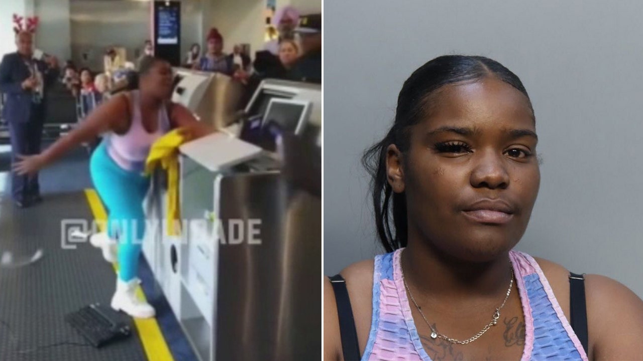 Mother in Miami airport hurls computer at American Airlines worker after losing kids: ‘Went into a panic mode’