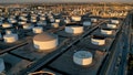 FILE PHOTO: Storage tanks are seen at Marathon Petroleum's Los Angeles Refinery, which processes domestic &amp;amp; imported crude oil into California Air Resources Board (CARB), gasoline, diesel fuel, and other petroleum products, in Carson, California, U.S., March 11, 2022. Picture taken with a drone. REUTERS/Bing Guan - Fox News