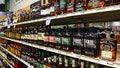 DULLES, VA - AUGUST 31: A variety of Bourbon sits on the shelves at the ABC store on August 31, 2022 in Dulles, Va. In an unusual criminal case unfolding outside Richmond, a former employee of the states ABC has been accused of working with an outside person to sell details that would allow bourbon fans to scoop up the choicest bottles first. In Virginia, the ABC distributes bottles of sought-after bourbon among its 395 stores in an effort to dole it out fairly. Prosecutors allege the 2 men sold info on where those rare bottles would go and then people flocked to those stores to buy them. The liquor can be resold on the black market after purchased at a retailer. (Photo by Ricky Carioti/The Washington Post via Getty Images) - Fox News