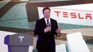 Tesla Inc CEO Elon Musk speaks at an opening ceremony for Tesla China-made Model Y program in Shanghai, China, on January 7, 2020. 