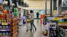 Shoppers are seen in a Kroger supermarket on October 14, 2022, in Atlanta, Georgia. - Economic prospects are becoming &quot;more pessimistic&quot; in the United States on growing worries of weaker demand, the Federal Reserve said in a report October 19, 2022, citing heightened inflation and rising interest rates. (Photo by Elijah Nouvelage / AFP) (Photo by ELIJAH NOUVELAGE/AFP via Getty Images)