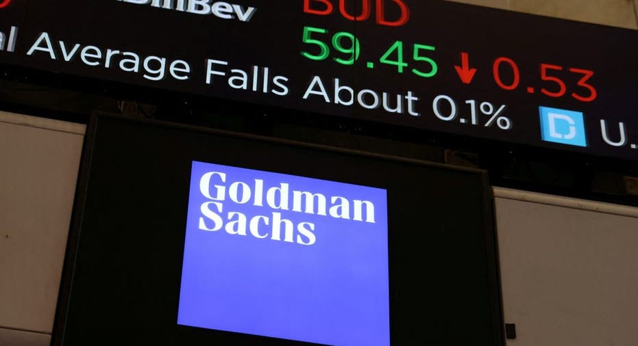Goldman Sachs at the New York Stock Exchange