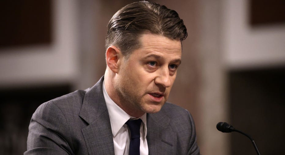 Actor Ben McKenzie Schenkkan testifies to the U.S. Senate in December 2022