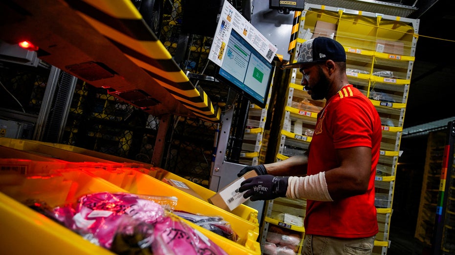 Amazon warehouse worker