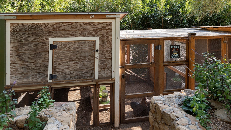 Chicken coops featured in Montecito mansion