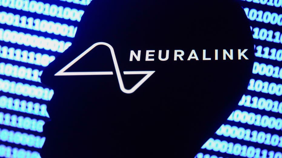 Photo illustration of Elon Musk's company Neuralink