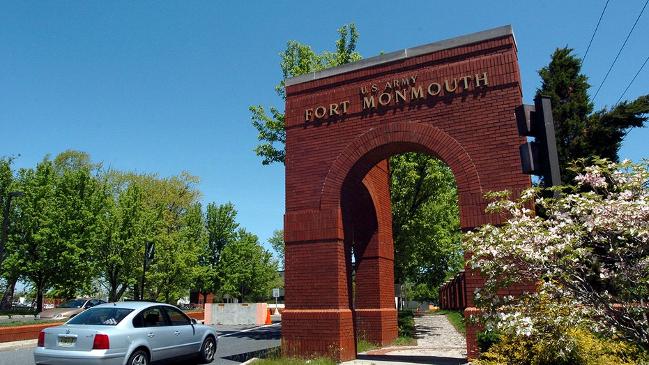 A Fort Monmouth sign