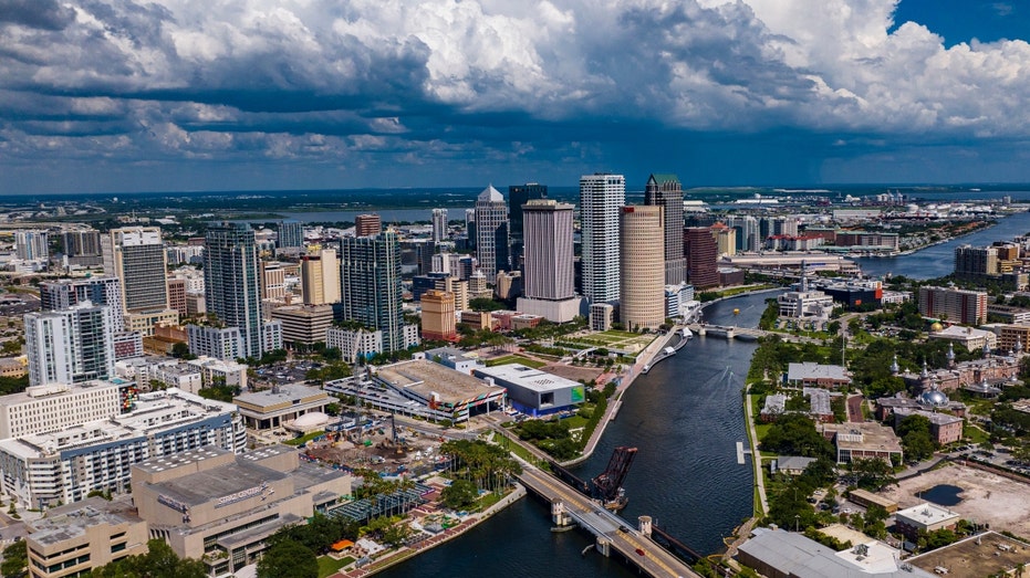 The Tampa, Florida, skyline