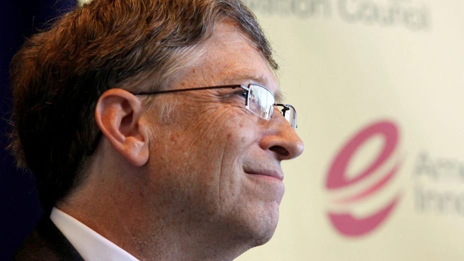 Bill Gates Smiles Thoughtfully
