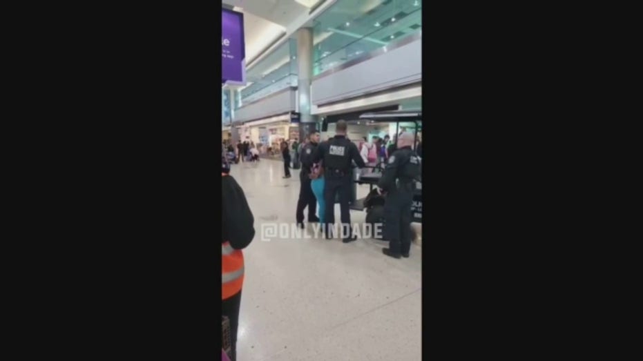 Alleged assault at Miami International Airport