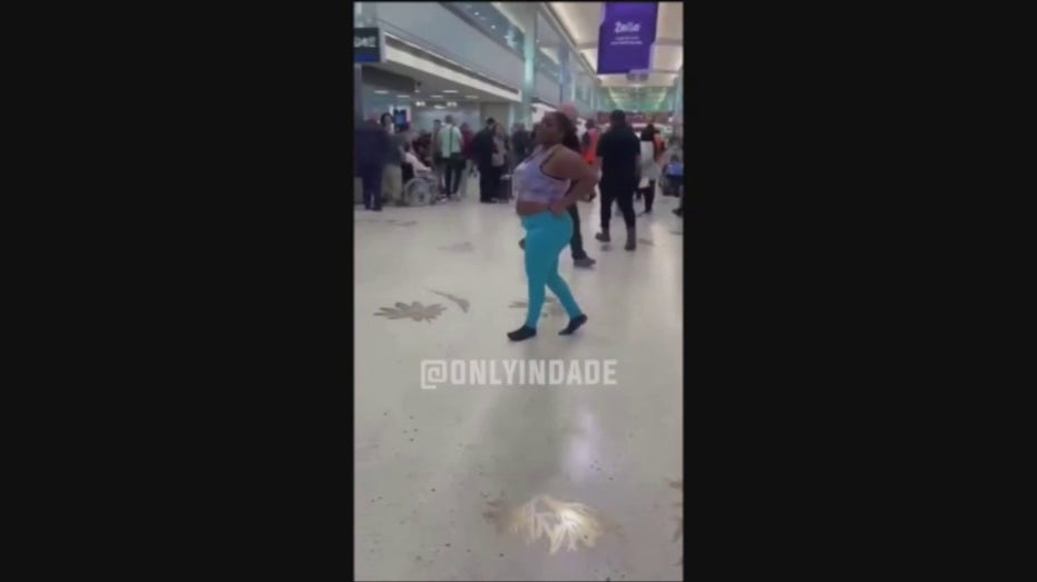 Miami International Airport alleged assault