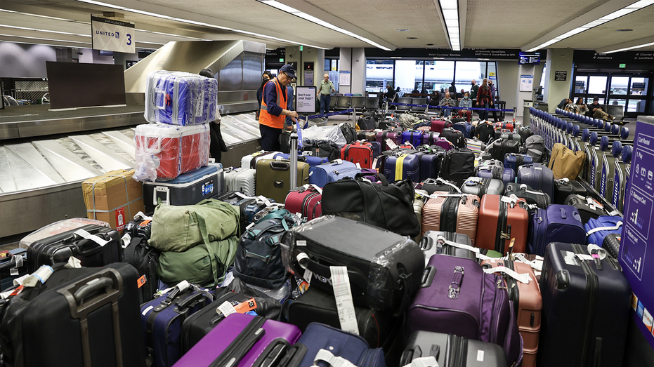 Luggage from canceled flights