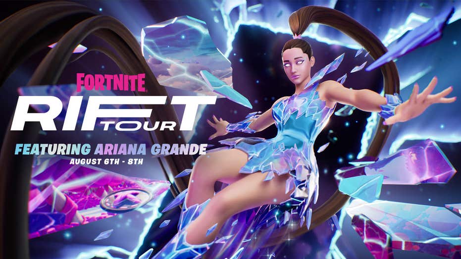 Fortnite Rift Tour featuring Ariana Grande