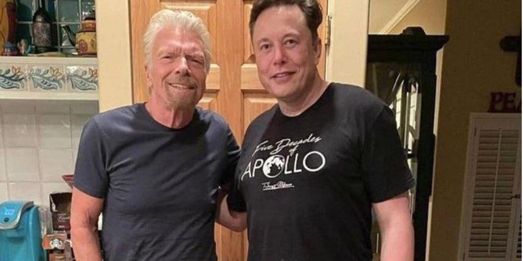 Richard Branson says Elon Musk surprised him in his kitchen at 2 AM last  year before spaceflight | Fox Business