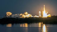 SpaceX launches classified Space Force payload on Falcon Heavy