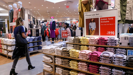 People shop at a UNIQLO store during the grand opening of the The Hudson Yards development, a residential, commercial, and retail space on Manhattan's West side in New York City, New York, U.S., March 15, 2019. REUTERS/Brendan McDermid - Fox Business News