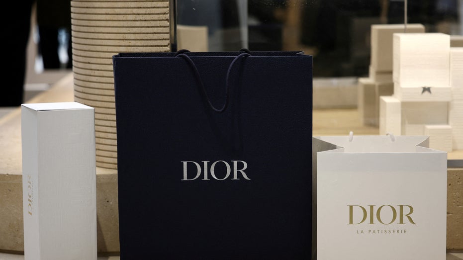 Dior products on table