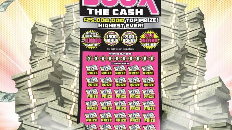 500X The Cash lottery ticket