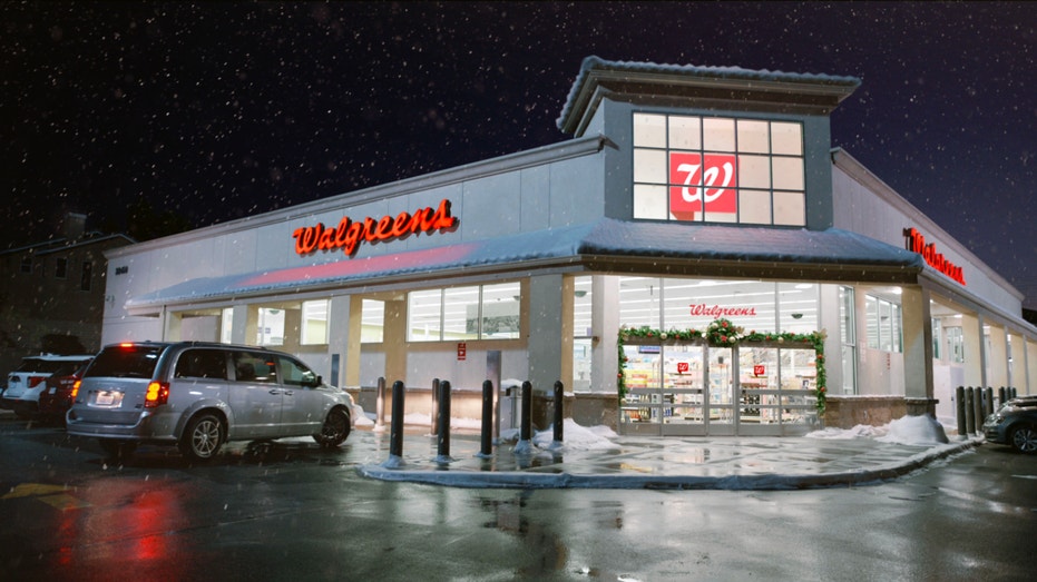 Exterior of Walgreens store