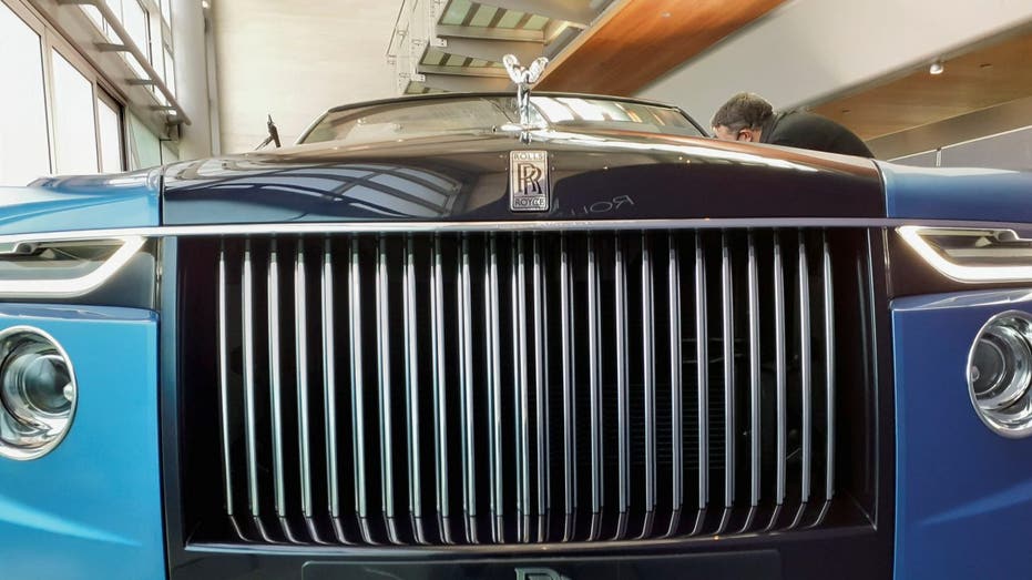 A Rolls Royce car