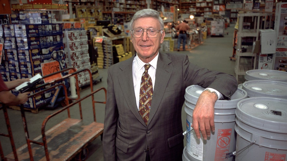 Bernie Marcus in Home Depot