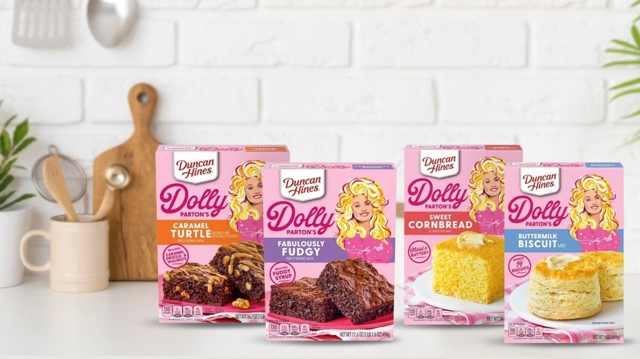 Four new Dolly Parton baking mixes
