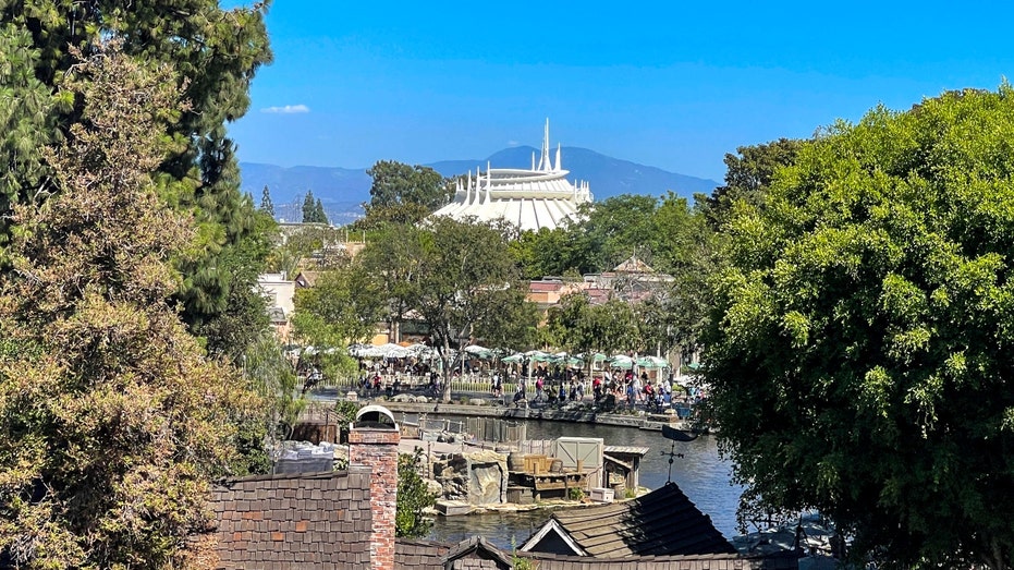 Space Mountain at Disneyland