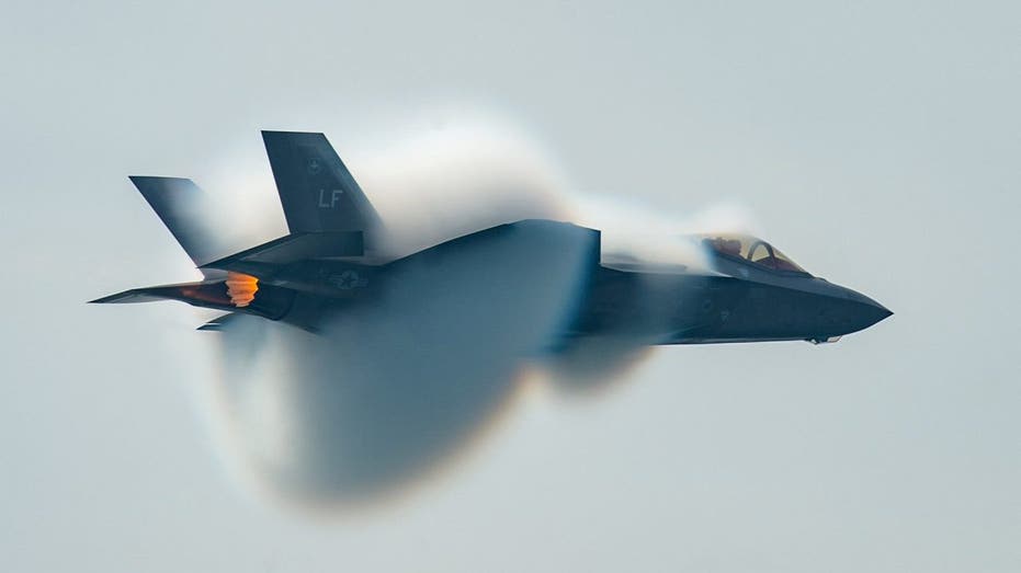 F-35 breaking the sound barrier