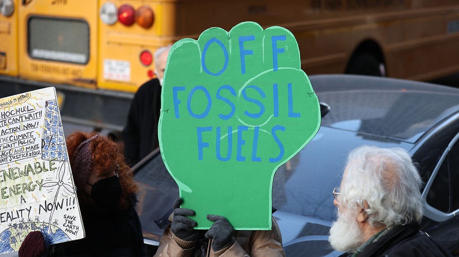 fossil fuels protest