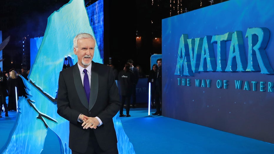 James Cameron at 'Avatar 2' world premiere