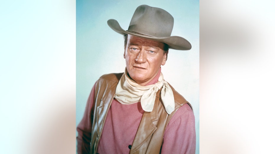 John Wayne in a Western costume