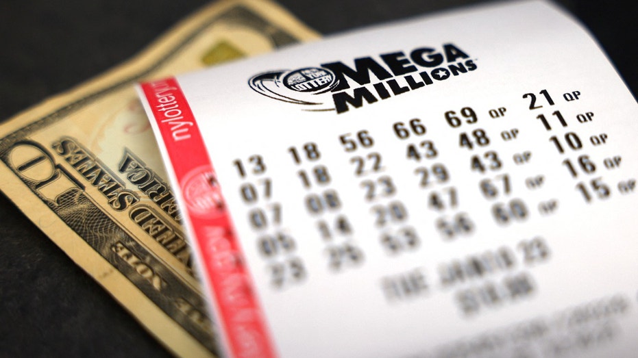Mega Millions-Lottoschein