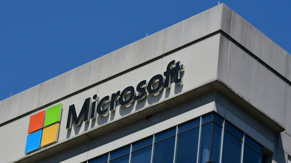 A Microsoft logo