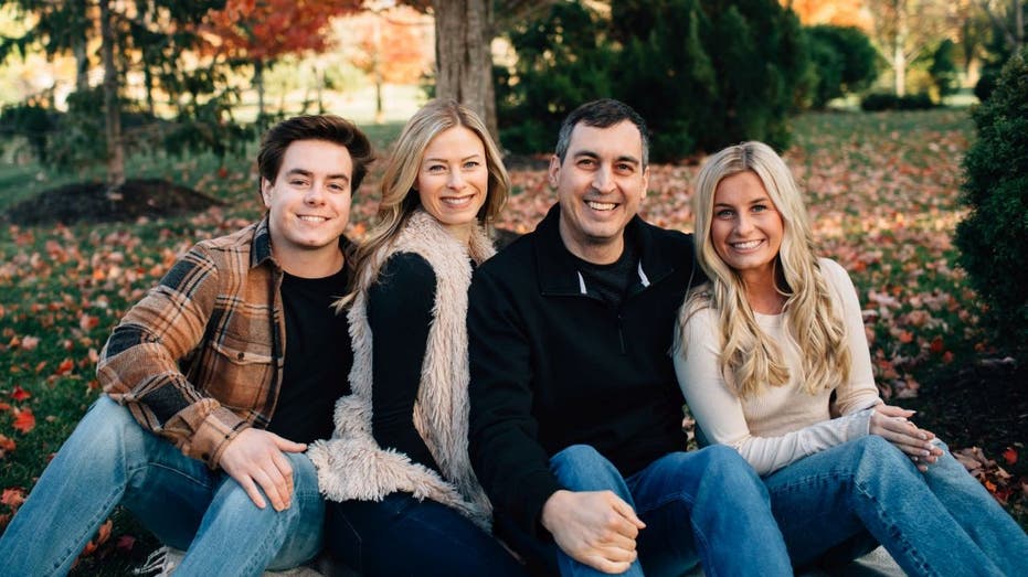 Behman Zakeri with his wife, Liz, son, Cody, and daughter, Grace.