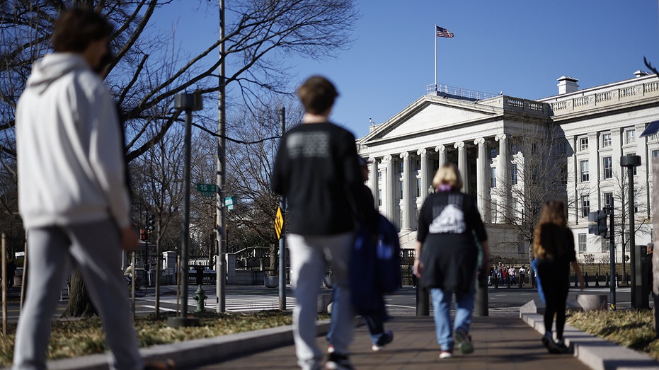 Treasury building, Washington, DC