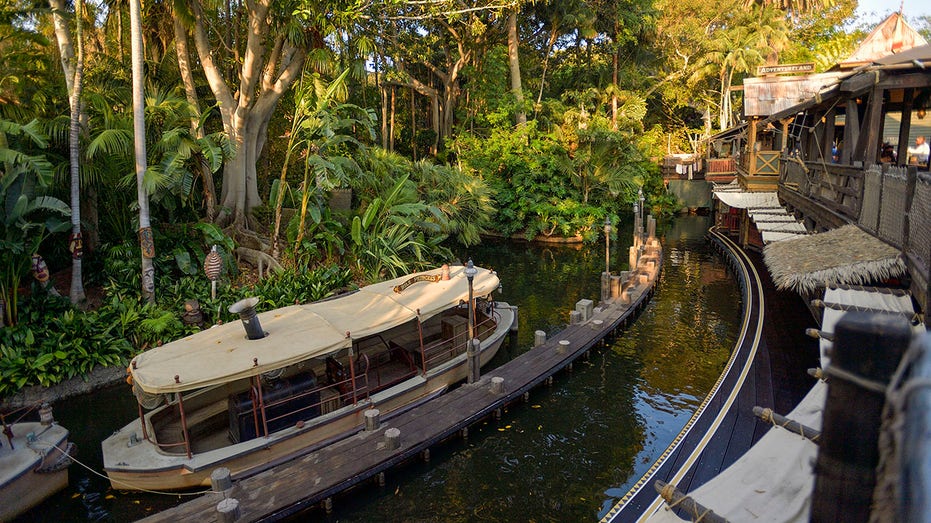 view of the Jungle Cruise ride