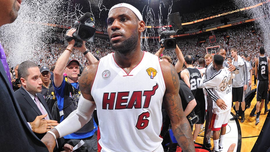 LeBron James' Heat Jersey from Game 7 of 2013 NBA Finals Sells for
