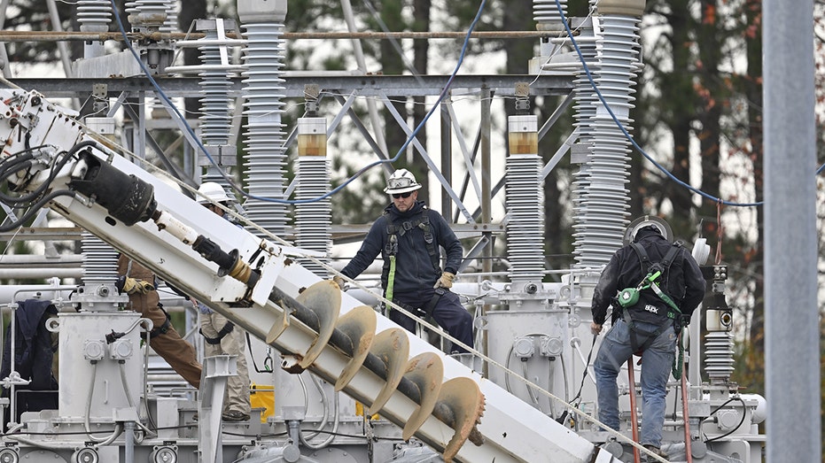 workers power stations